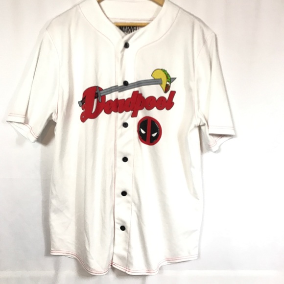 deadpool baseball jersey